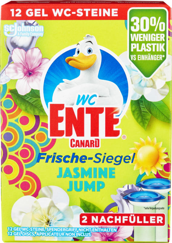 WC-Ente Frische Siegel Jasmine Jump , 2 x 36 g