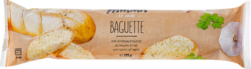 Baguette con burro all'aglio Mmmh, 175 g