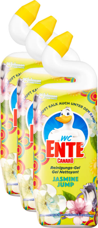 Canard WC Gel Jasmin Jump , 3 x 750 ml