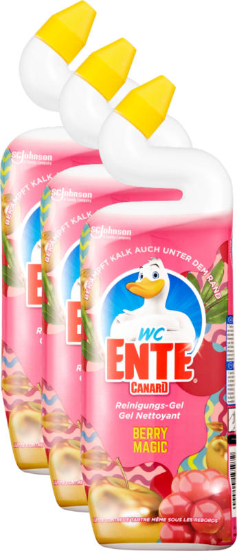 Anitra WC Gel detergente Berry Magic , 3 x 750 ml