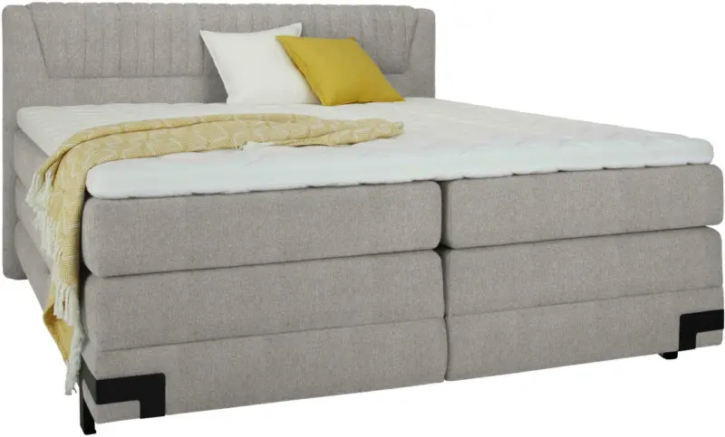 Boxspringbett in Braun ca. 180x200cm