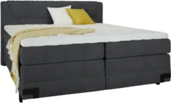 Boxspringbett in Anthrazit ca. 160x200cm