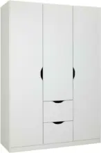 mömax Dornbirn - Ihr Trendmöbelhaus in Dornbirn Drehtürenschrank in Weiß ca. 136x197x54cm