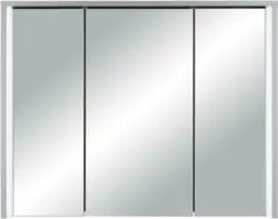 Spiegelschrank in Titanfarben