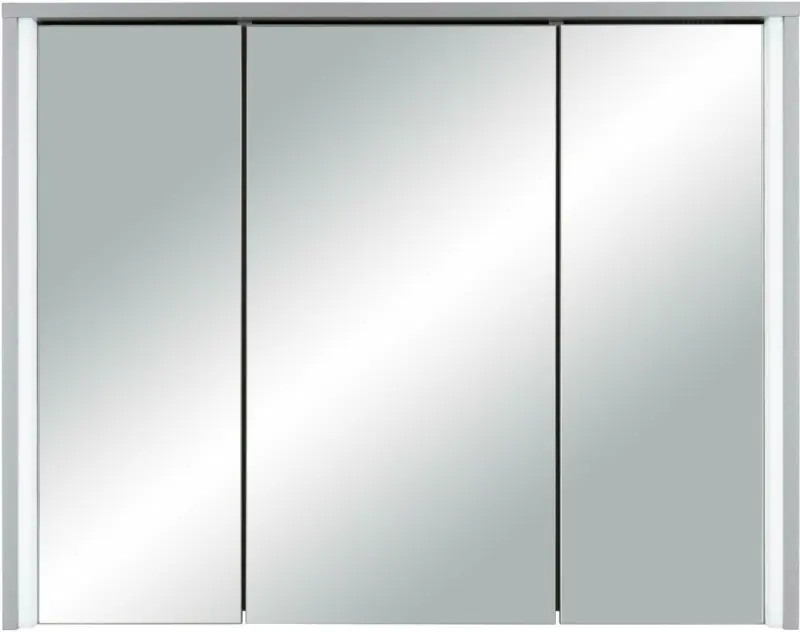 Spiegelschrank in Titanfarben