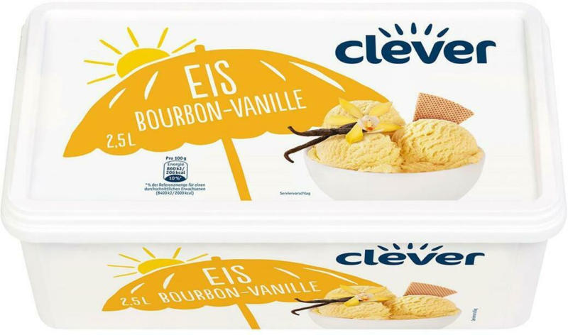 Clever Bourbon-Vanille Eis