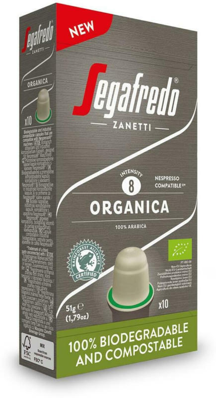 Segafredo Organica Kapseln kompostierbar