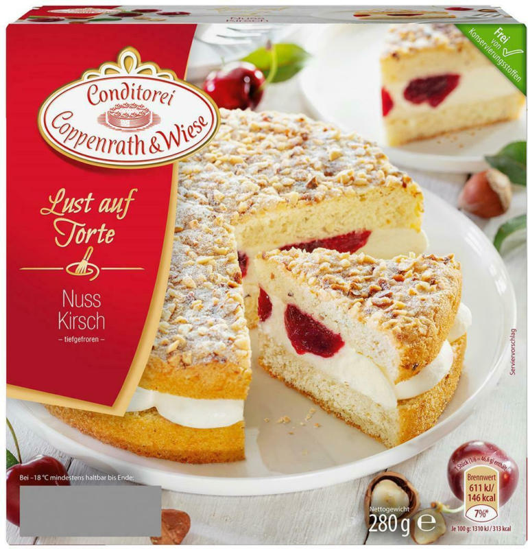 Coppenrath & Wiese Lust Auf Torte Nuss-Kirsch