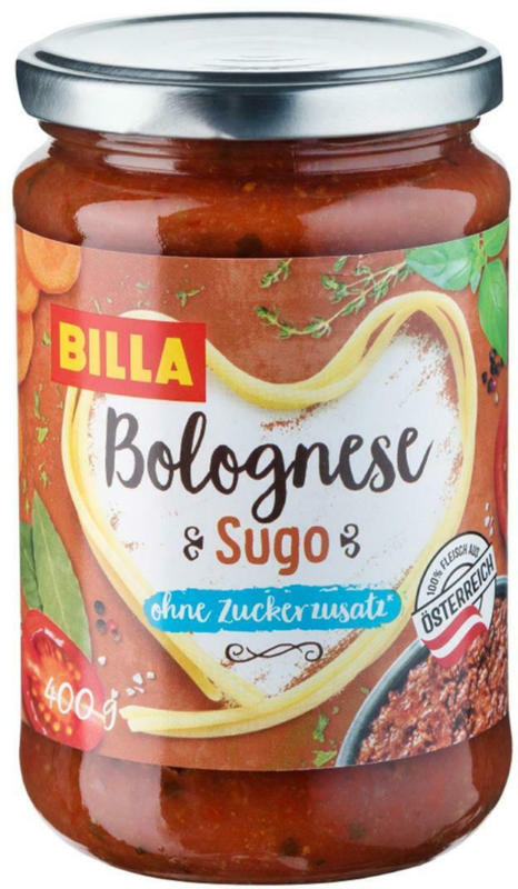 BILLA Sugo Bolognese