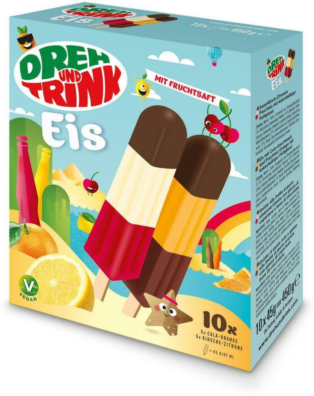 Dreh & Trink Eis 10er