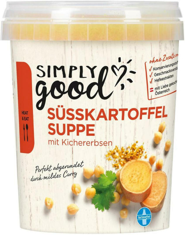 Simply Good Süßkartoffel Suppe