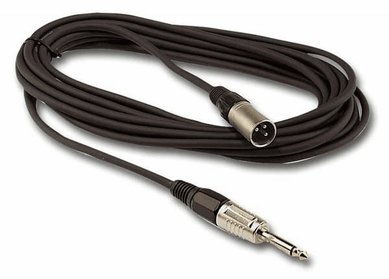 CM/XMJM-3 XLR male / Jack 6.35 mono male Mikrofonkabel - 3m
