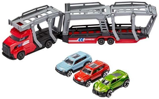 Dickie Autotransporter, 4-teilig