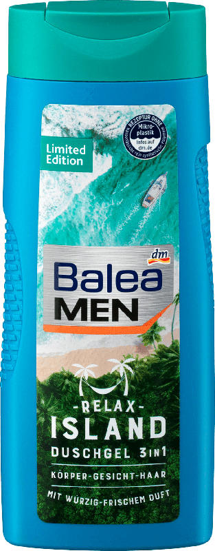 Balea MEN Duschgel 3in1 Relax Island
