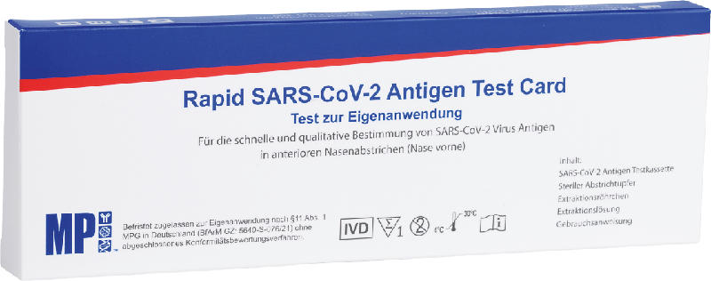 MP Biomedicals Corona Schnelltest Selbsttest
