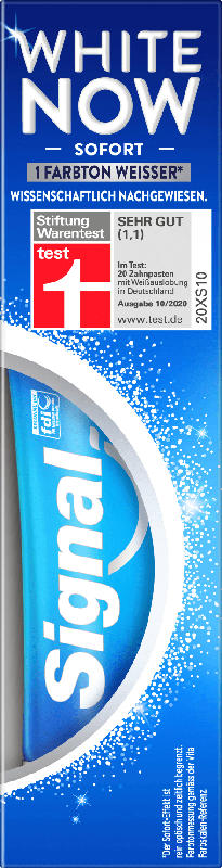 Signal Zahnpasta white now