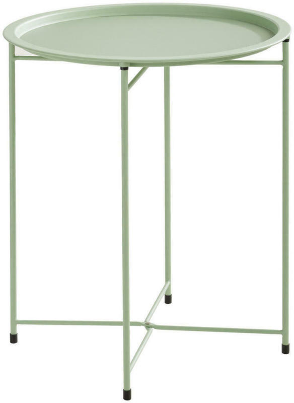 Tabletttisch in Metall 46/46/52 cm