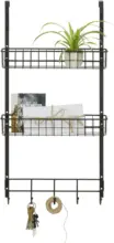 mömax Wandregal aus Metall in Schwarz