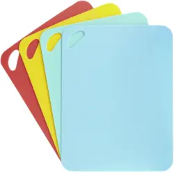 Schneidebrett-Set Lina aus Kunststoff, 4-teilig