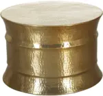 mömax Couchtisch 'WL5.465' , Ø ca. 60 cm, gold