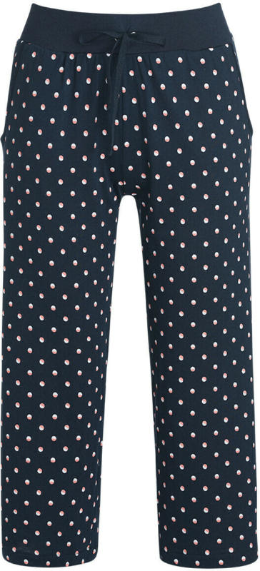 3/4 Damen Schlafhose mit Pünktchen (Nur online)