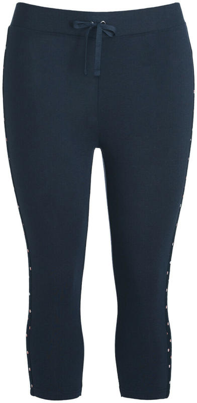 3/4 Damen Schlafhose mit Galonstreifen (Nur online)
