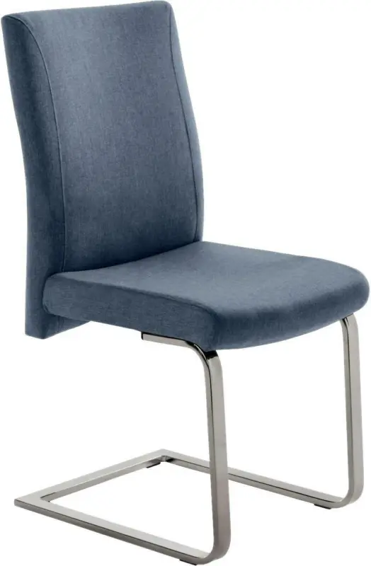 Besucherstuhl 'My New Vision', blau