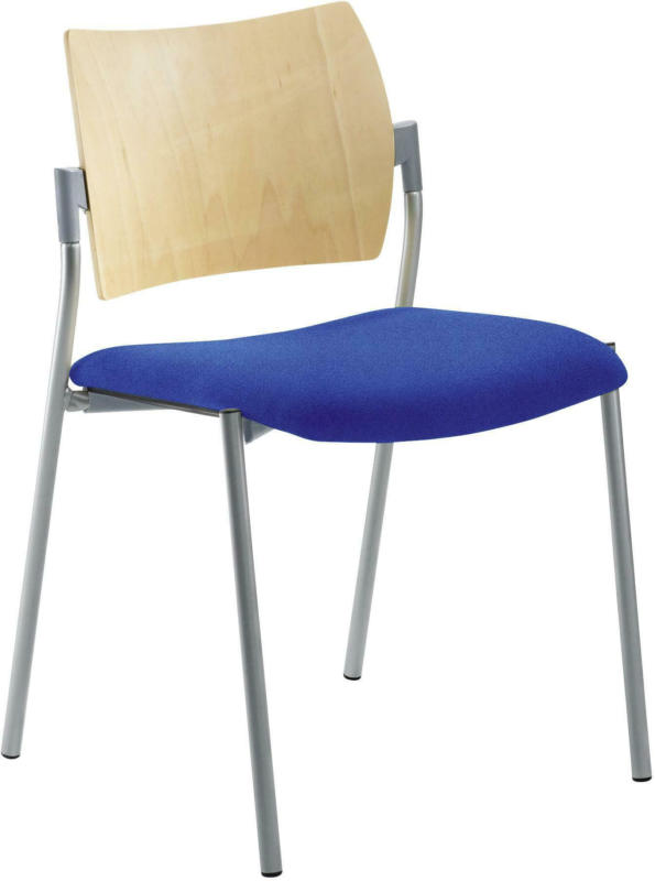 Besucherstuhl 'My Choice', blau