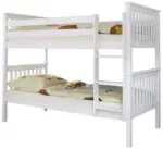 mömax Etagenbett 'Sammy', aus Kiefer, weiß