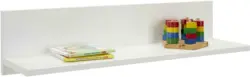 Wandregal in Weiß