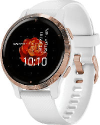 Garmin Smartwatch Venu 2S 40mm, Weiss/Rosegold (010-02429-13)