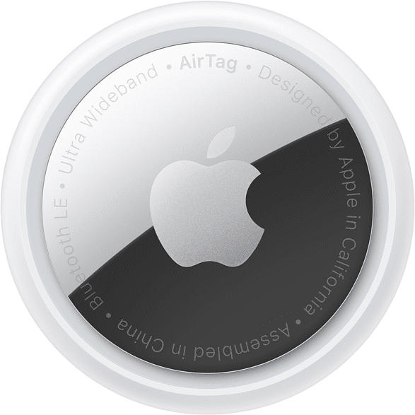 Apple AirTag 4er Pack, Weiß/Silber