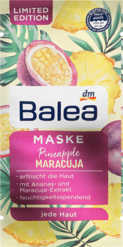 Balea Maske Pineapple & Maracuja