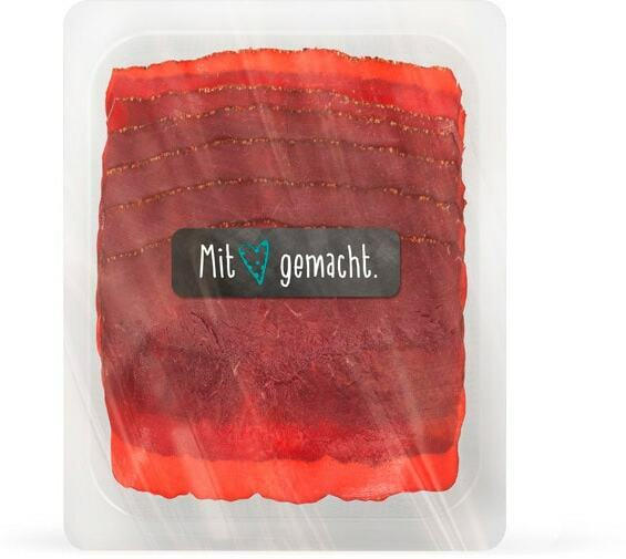 Mit Herz gemacht: Rinder-Rohschinken