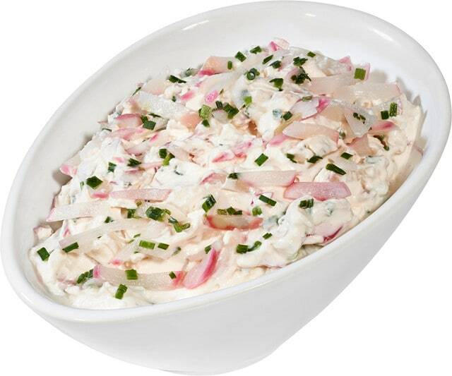 Frischkäse Radieschen-Schnittlauch
