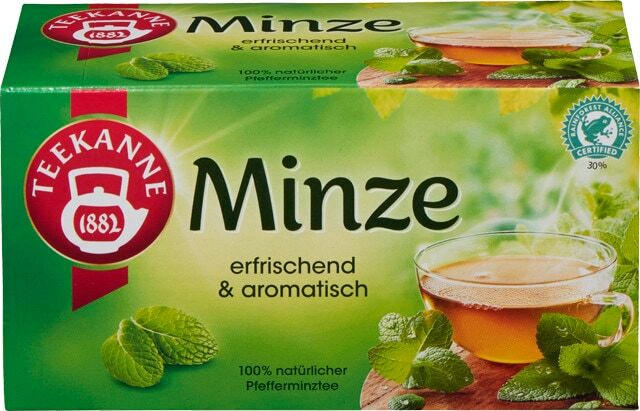 Teekanne Kräuter- oder Früchtetee