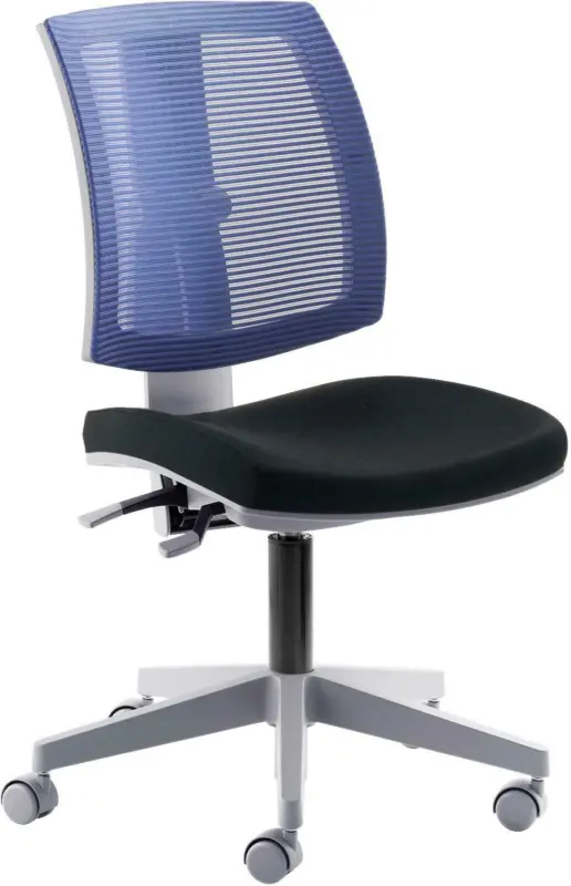 Drehstuhl 'My Flexo', blau/schwarz