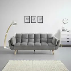 Schlafsofa 'Cora', grau
