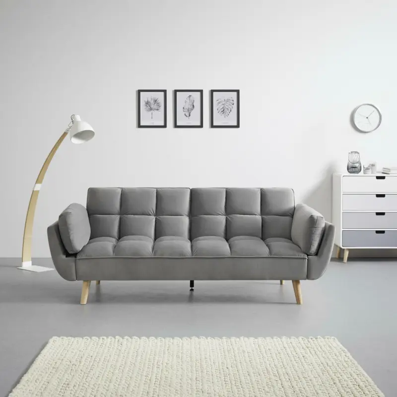 Schlafsofa 'Cora', grau