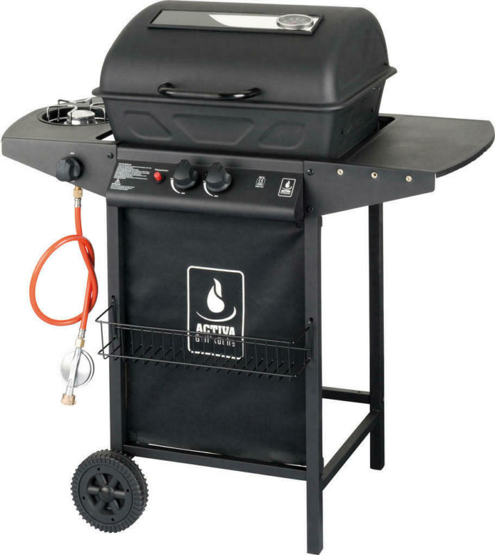 Gasgrill Schwarz