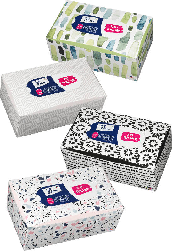 Soft&Sicher Taschentücher Box