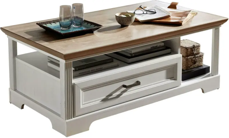 Couchtisch 'Jasmin' , weiß