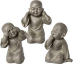mömax Spittal a. d. Drau Dekofiguren-Set Buddha, 3-teilig