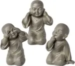 mömax Dornbirn - Ihr Trendmöbelhaus in Dornbirn Dekofiguren-Set Buddha, 3-teilig