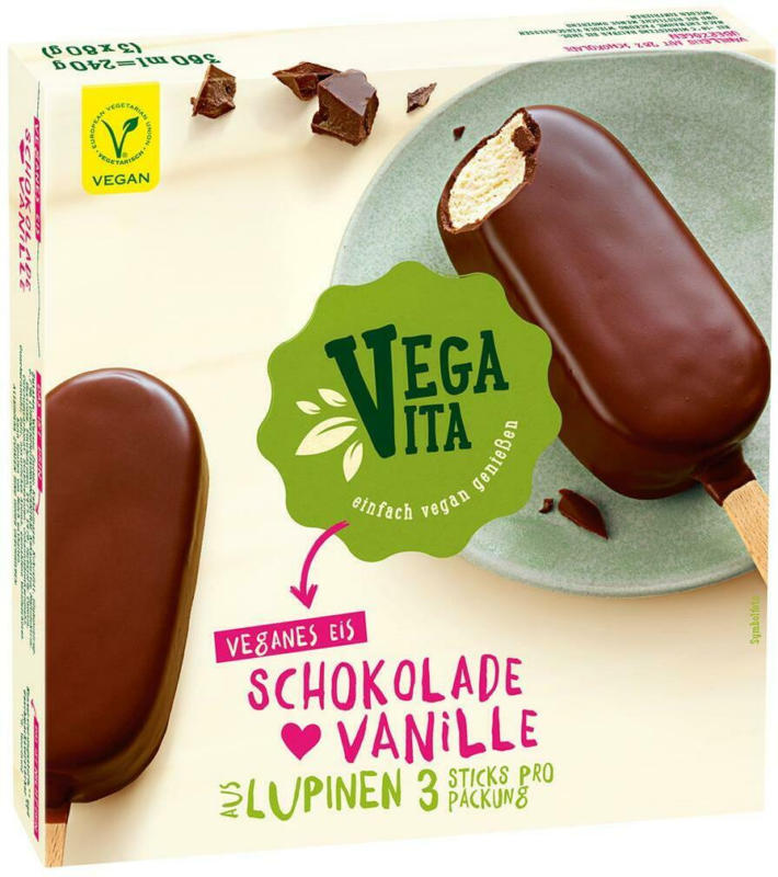 Vegavita Eissticks aus Lupinen