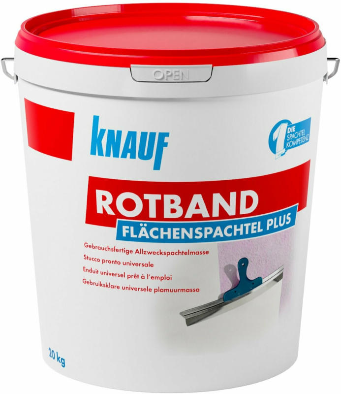 Knauf Rotband Flächenspachtel Plus 20 kg