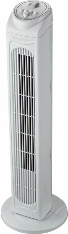 Turmventilator Weiß 78 cm