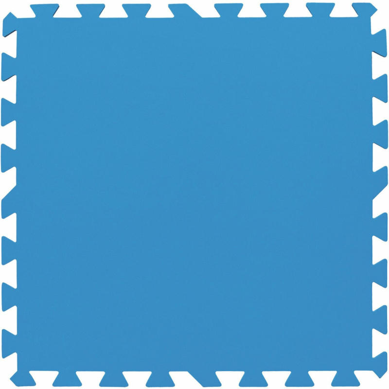 Flowclear Pool-Bodenschutzfliesen-Set Blau 9 Stk. á 50 x 50 cm