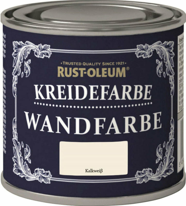 Rust-Oleum Kreidefarbe Wandfarbe Kalkweiß 125 ml