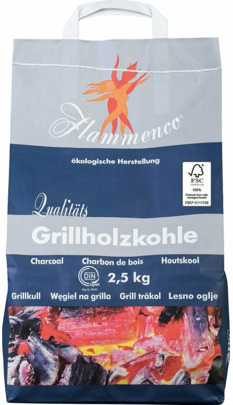Grillholzkohle 2,5 kg